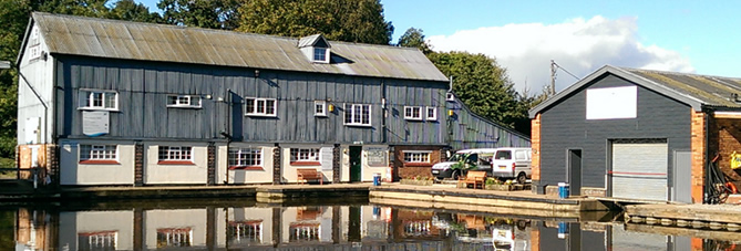 Wrenbury Mill Marina in Wrenbury